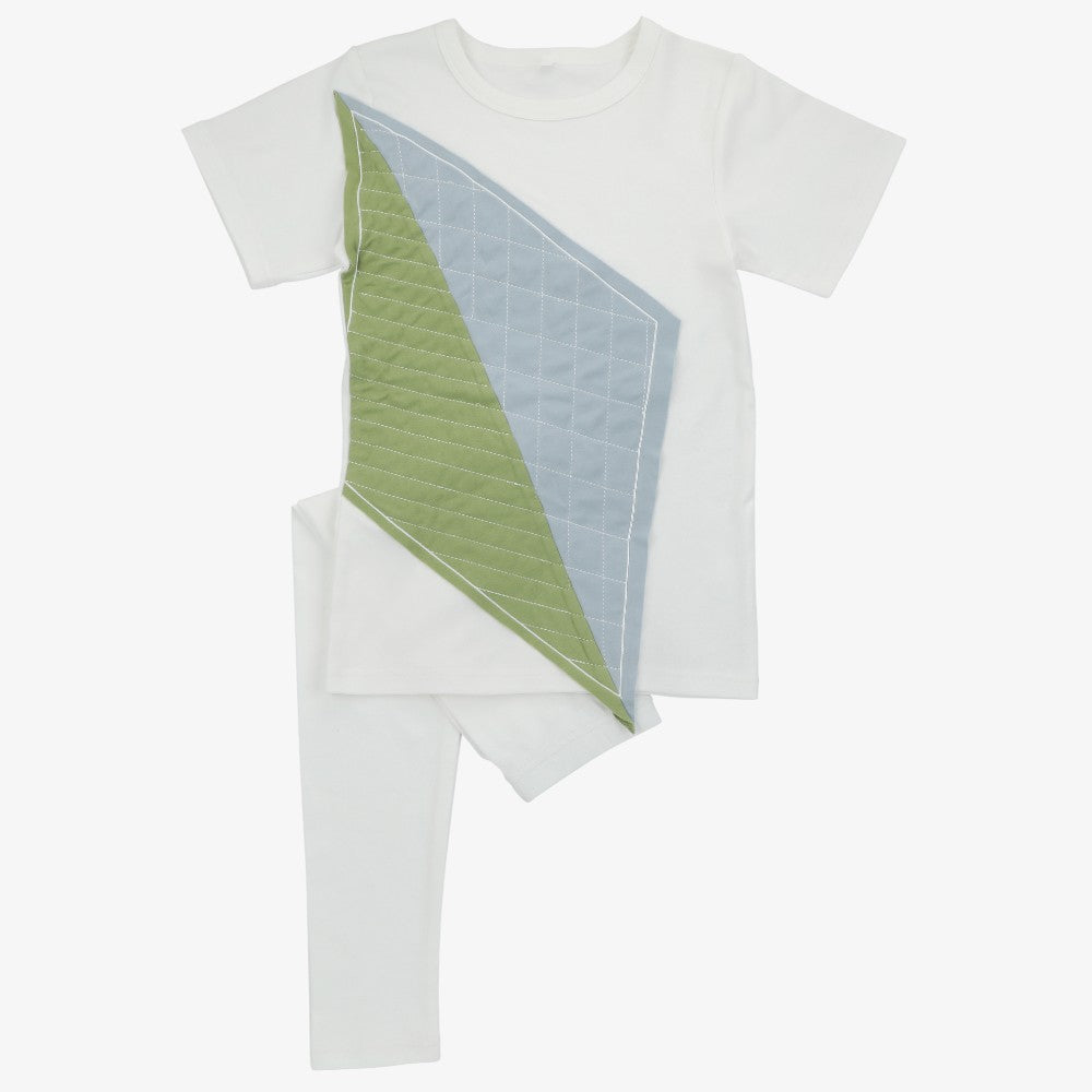 Noggi Quilted Loungewear - Triangle