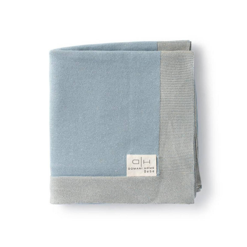 Domani Home Transfer Baby Blanket - Light Blue