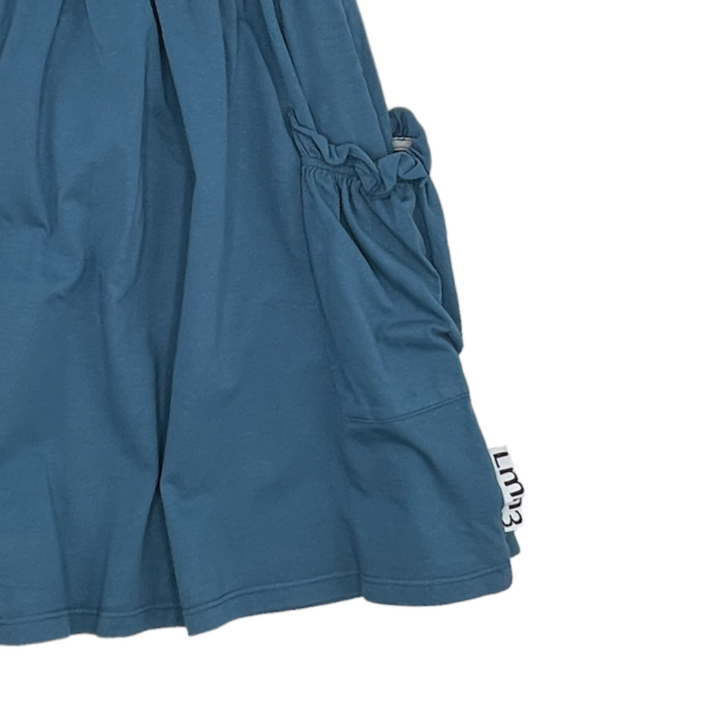 Lmn3 Pocket Skirt - Mallard Blue