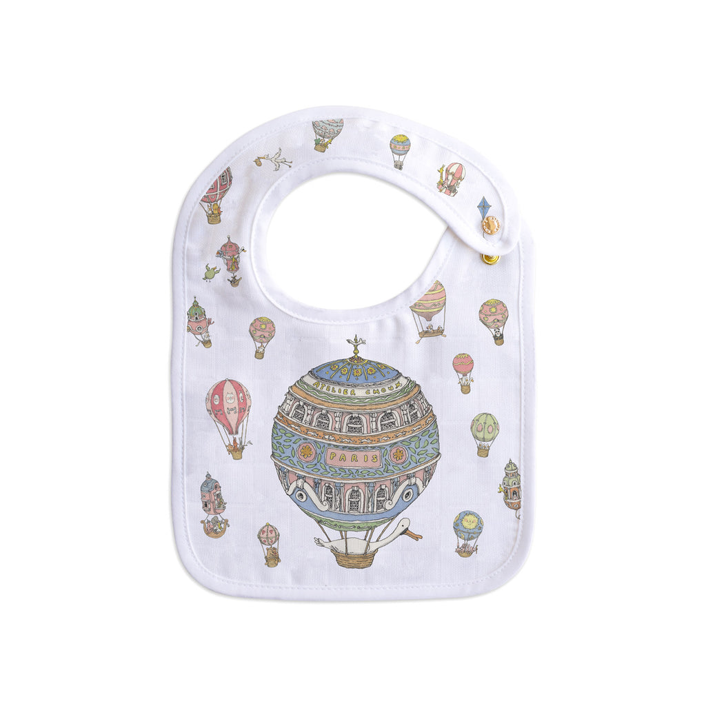 Atelier Choux BIB - HOT AIR BALLOON - Multi