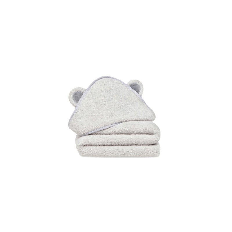 Natemia Bamboo Hooded Towel - Grey