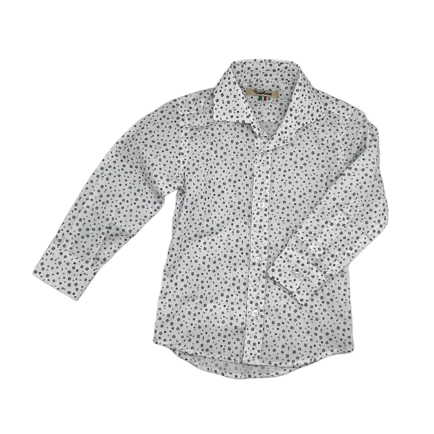 Nupkeet Bolzano Collar Shirt - White