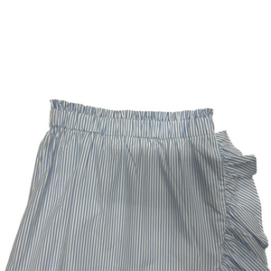 Twinset Woven Skirt - White/blue Stripe