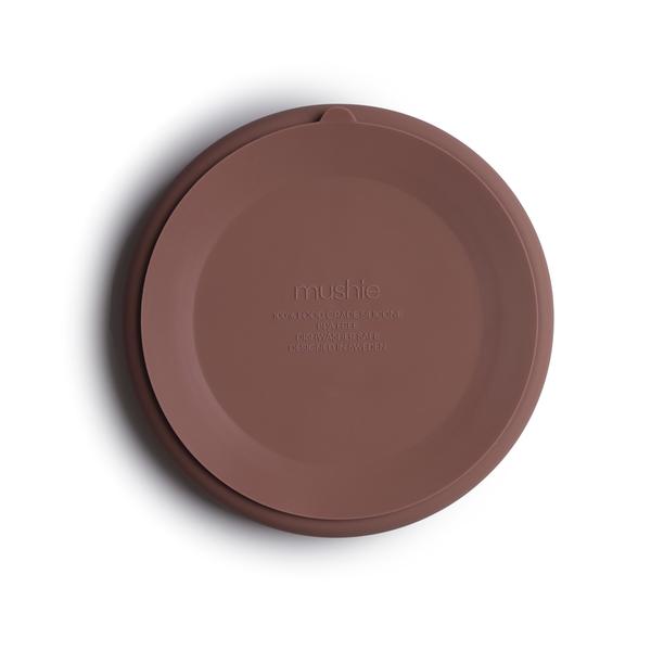 Mushie & Co.  Silicone Suction Plate  - Cloudy Mauve