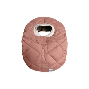 7am Car Seat Cocoon - Rose Quilted