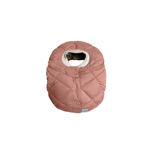 Car Seat Cacoon Quilted - Rose Petal