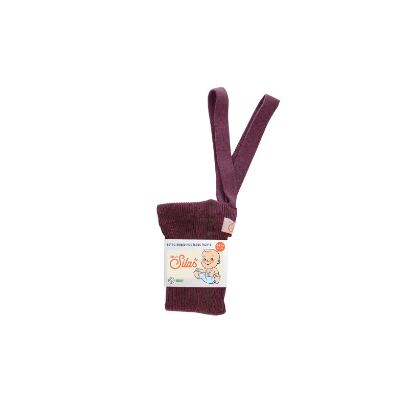 Silly Silas Footless Suspender T - Fig Blend