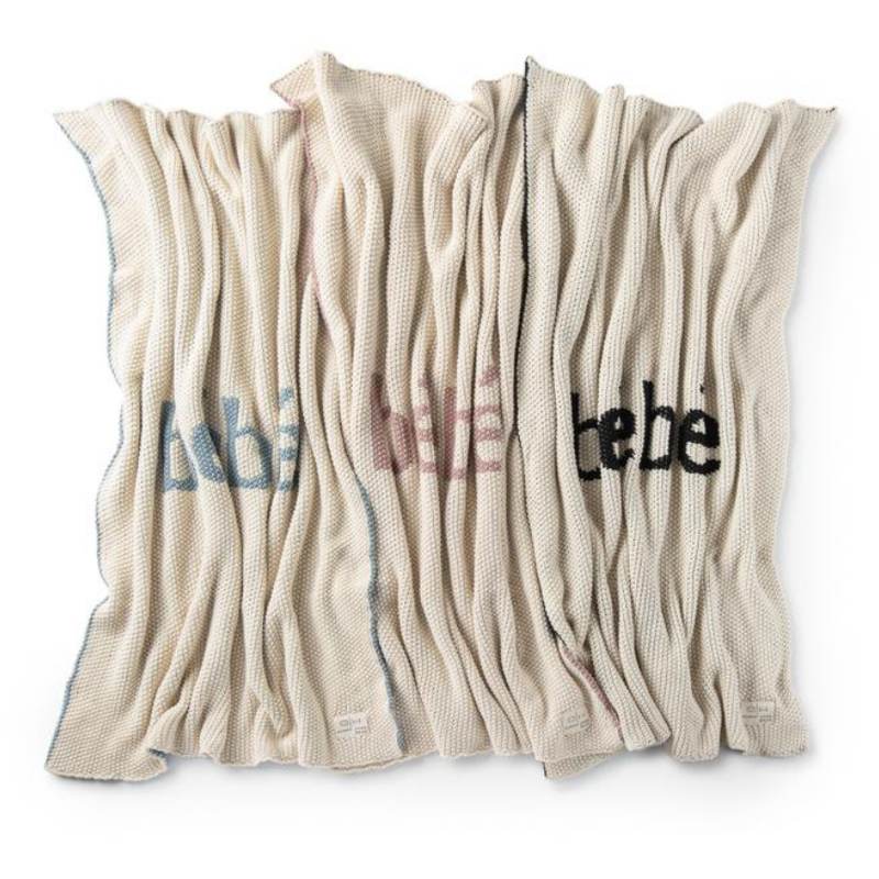 Be`be Blanket - Natural/blush