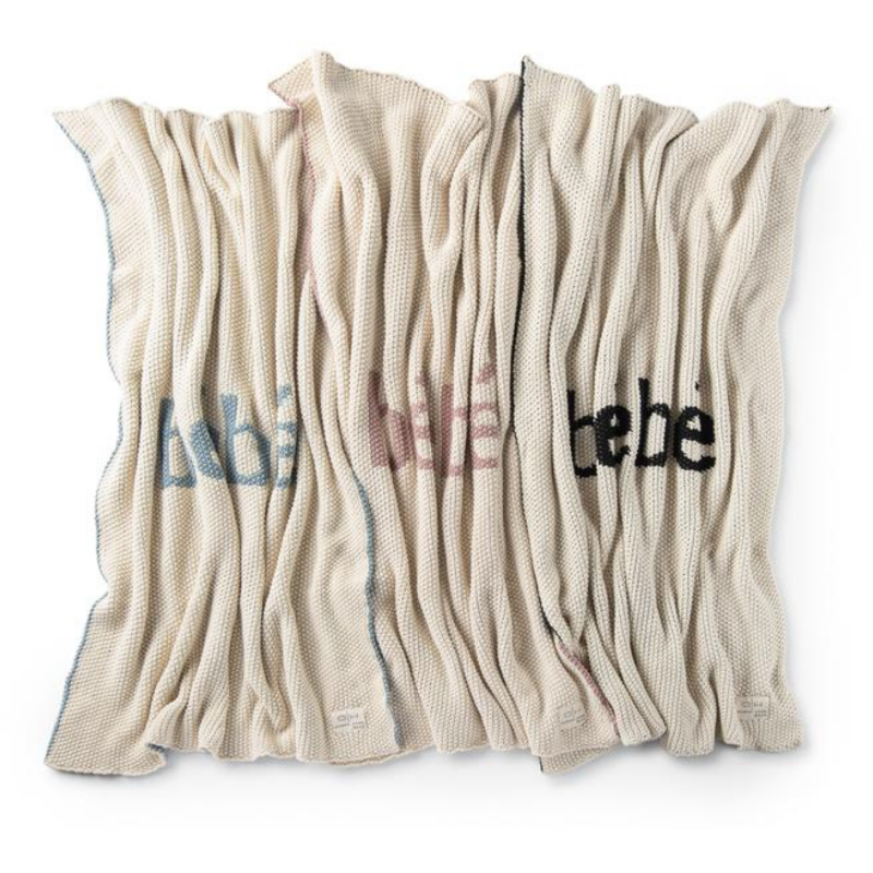 Domani Home Be`be Blanket - Natural/blush