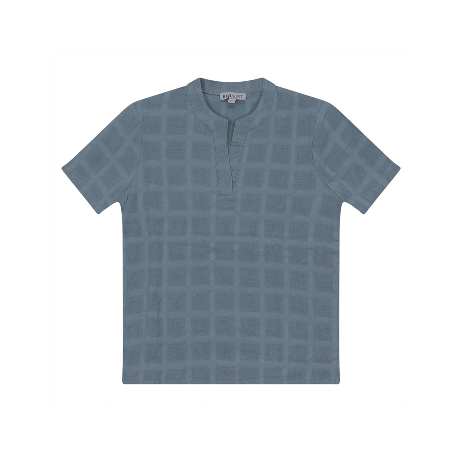 Blumint Textured Shirt - Powder Blue