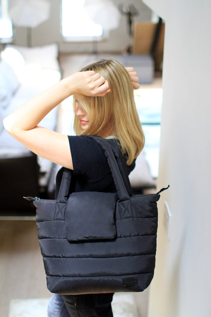 Capri Diaper Bag - Black