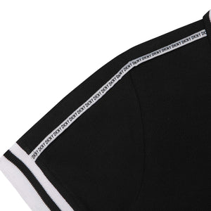 DKNY Collar SS Polo - Black