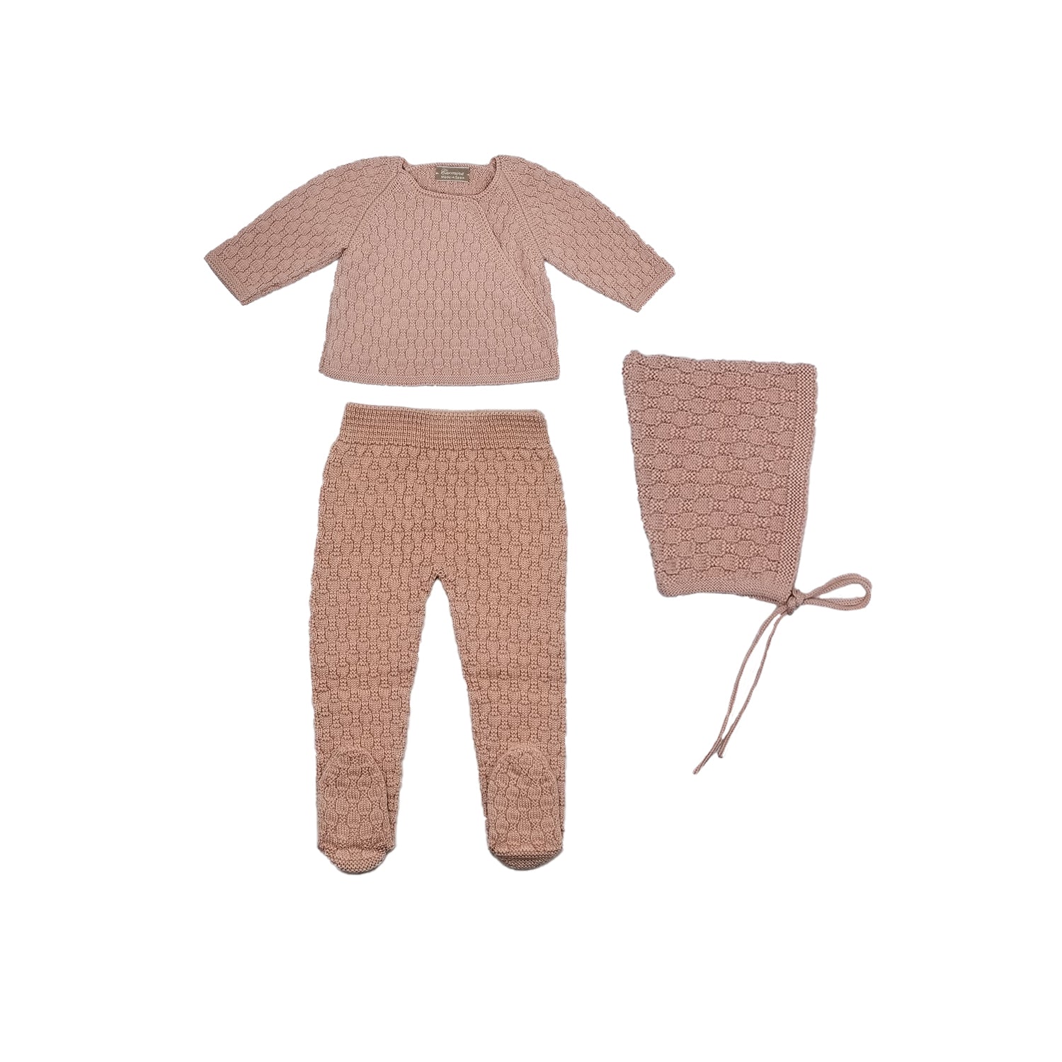 Carmina 3Pc Knit Set - Anemone