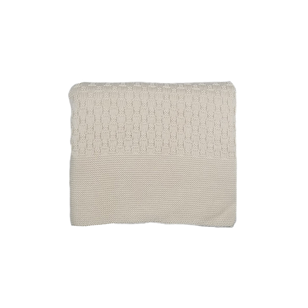 Carmina Knit Blanket - Butter