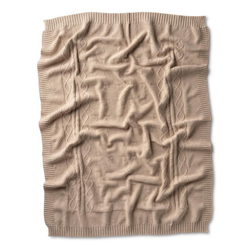 Knit Blanket - Sand