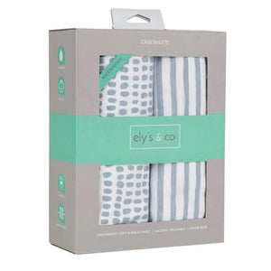 Ely?s & Co Stripe&Splash Sheets - Blue