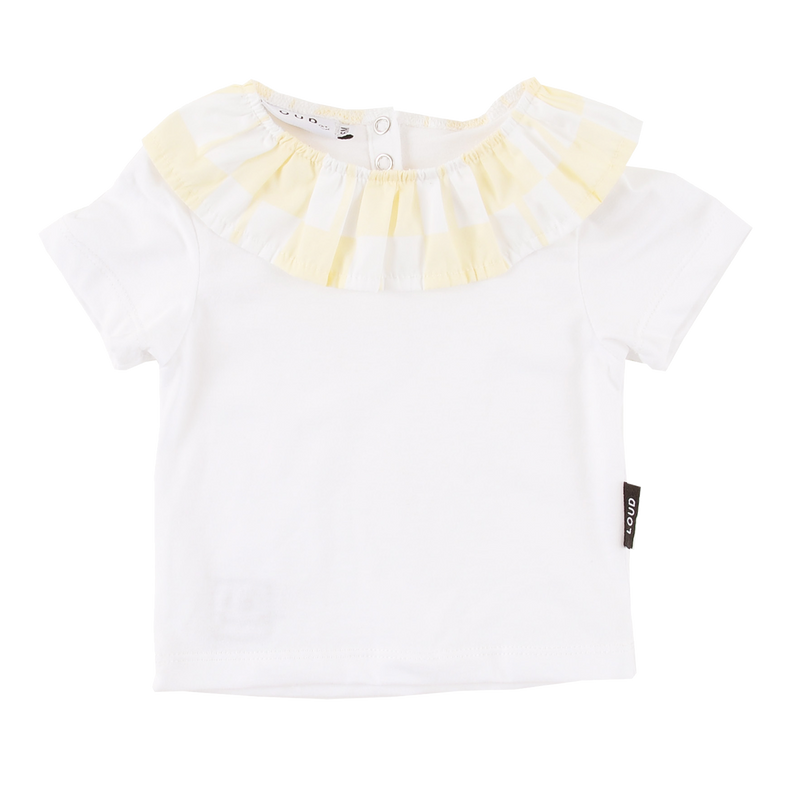 Loud Apparel T-Shirt And Bloomer - White/checkered