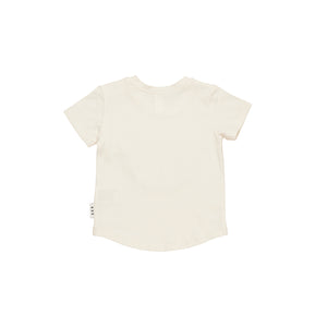 Hux Baby Rainbow Bear T-Shirt - Almond Milk