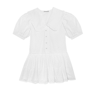 The New Society Antonella Dress - Off White