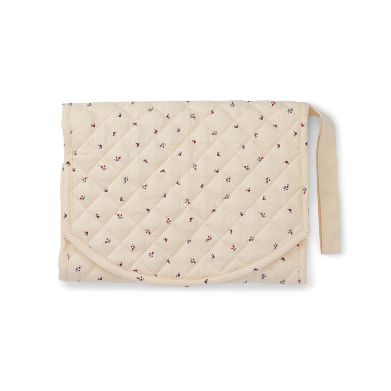 Konges Slojd Changing Pad - Bloom Red/blue