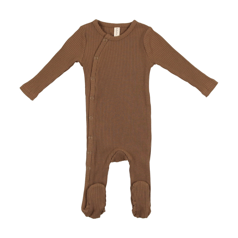 Lilette Pallette Rib Footie - Caramel