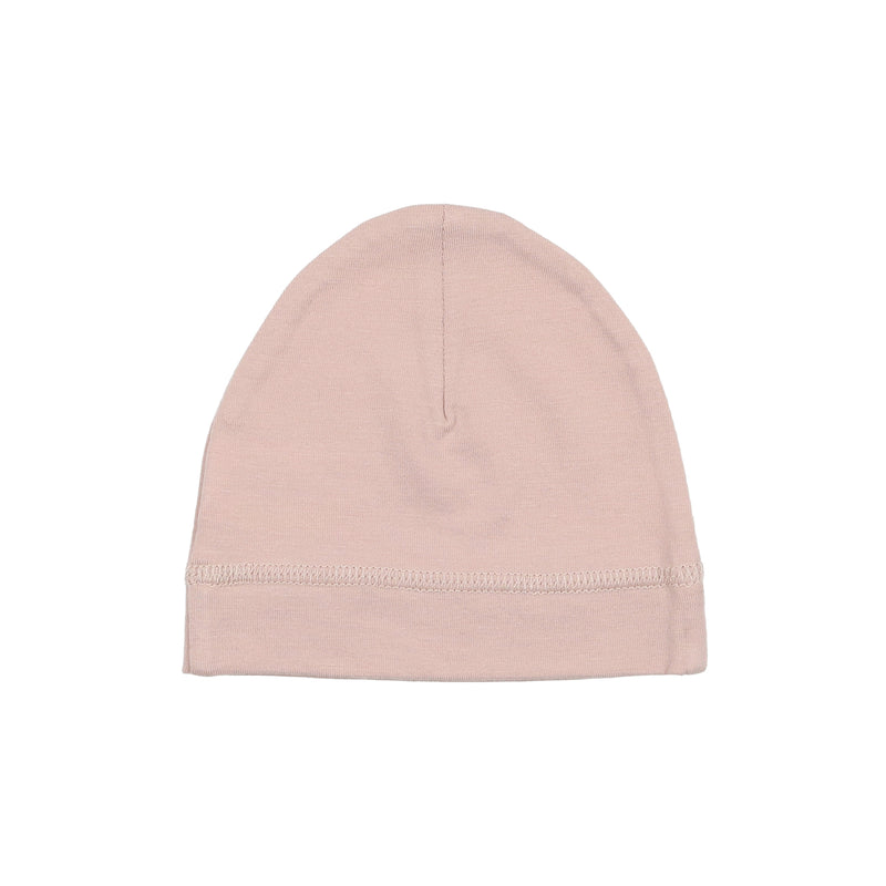 Lilette Solid Beanie - Rose