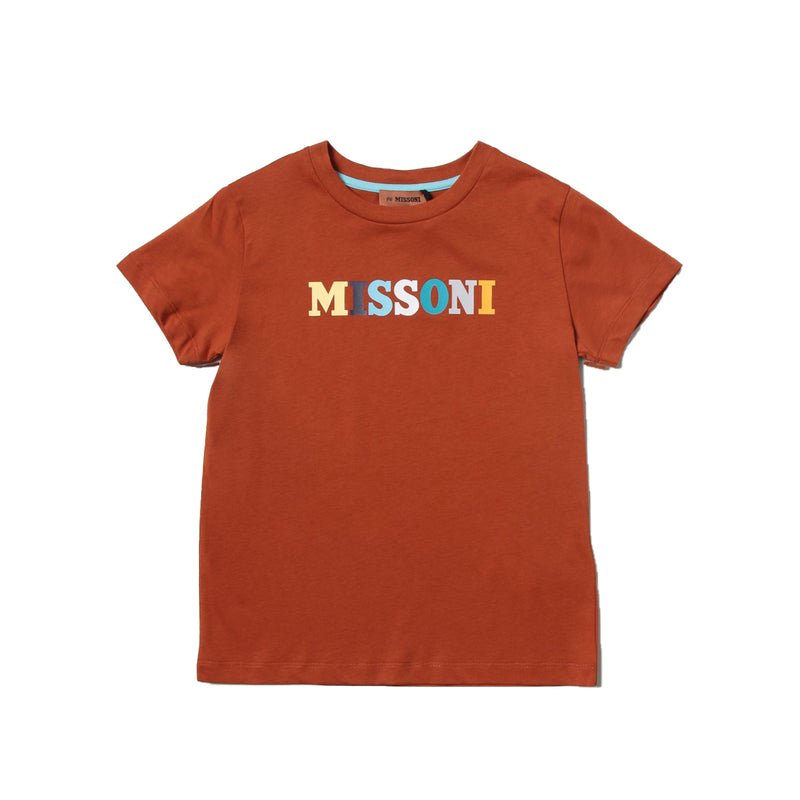 Missoni Logo Graphic T-Shirt - Brown