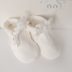 Cocoon Baby Baby Shoes - White