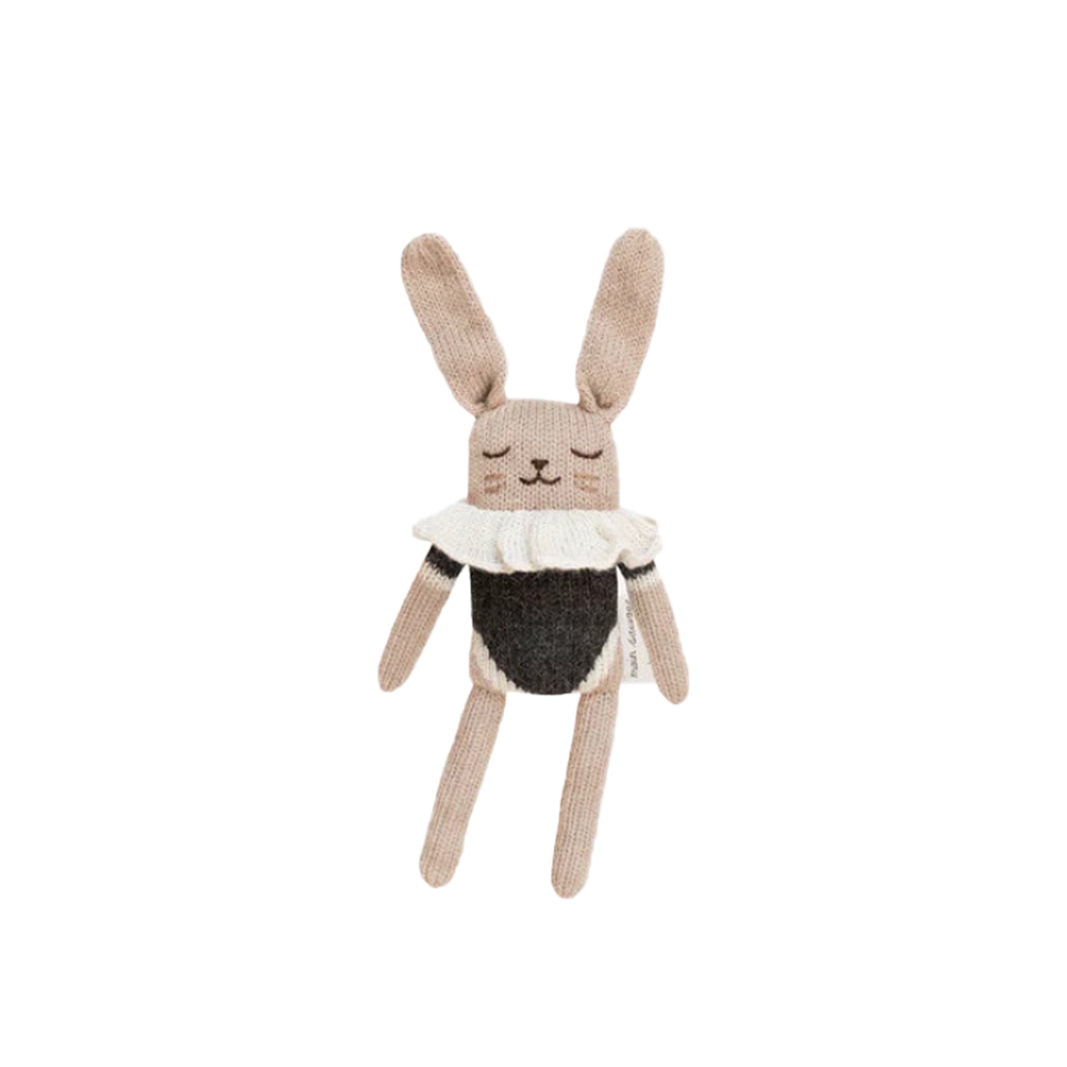 Bunny Soft Toy - Black Check