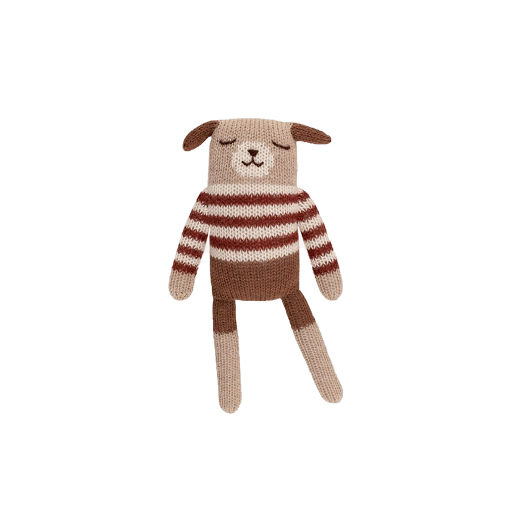 Main Sauvage Puppy Soft Toy - Sienna Striped