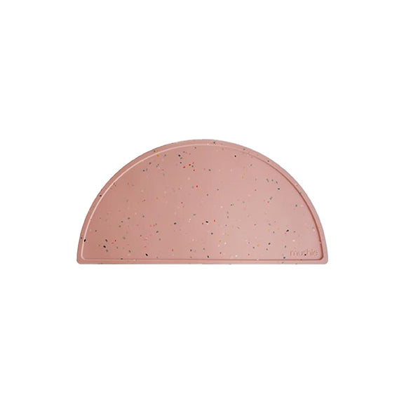 Mushie & Co.  Silicone Place Mat - Powder Pink Confetti