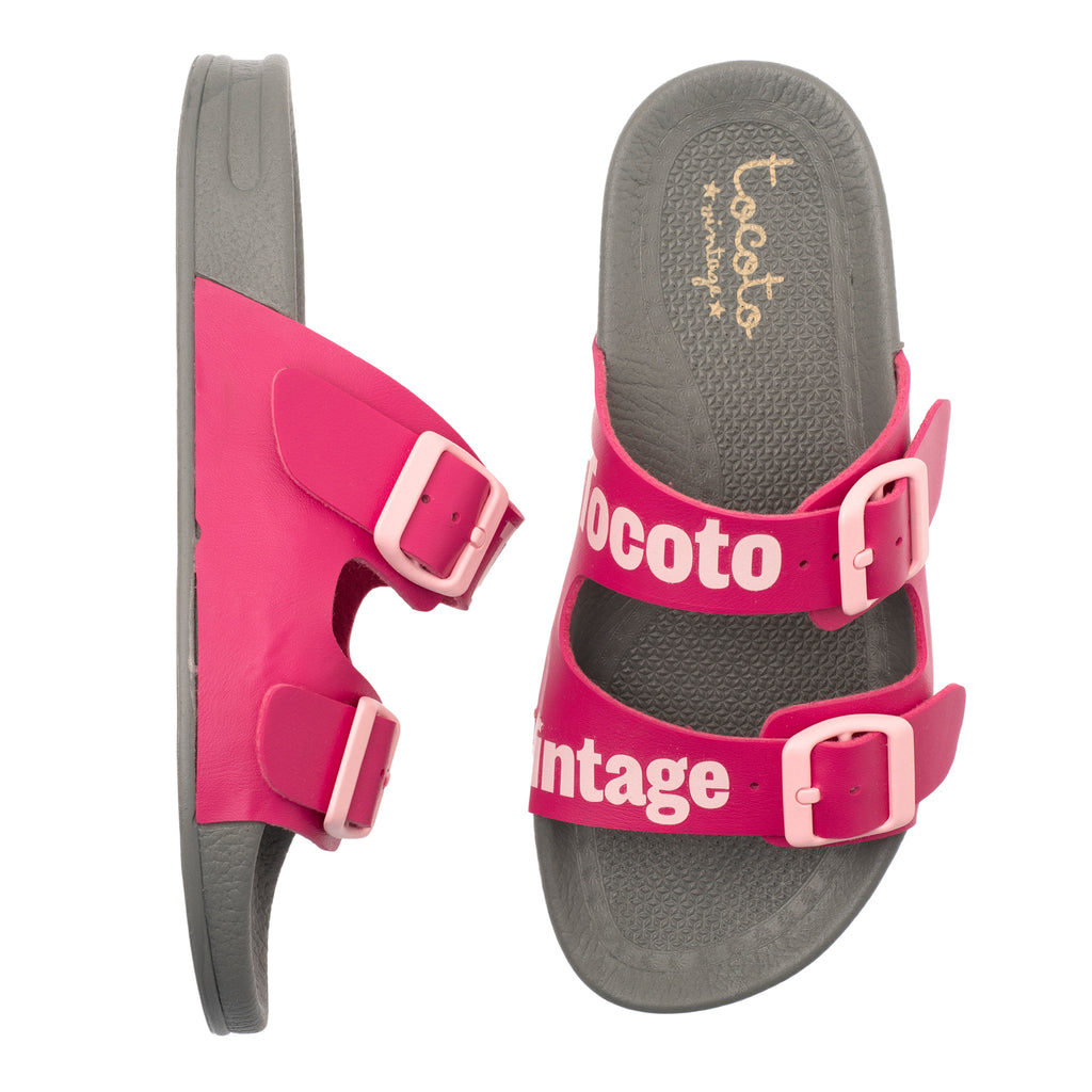 Tocoto Vintage Vintage Beach Sandal - Pink
