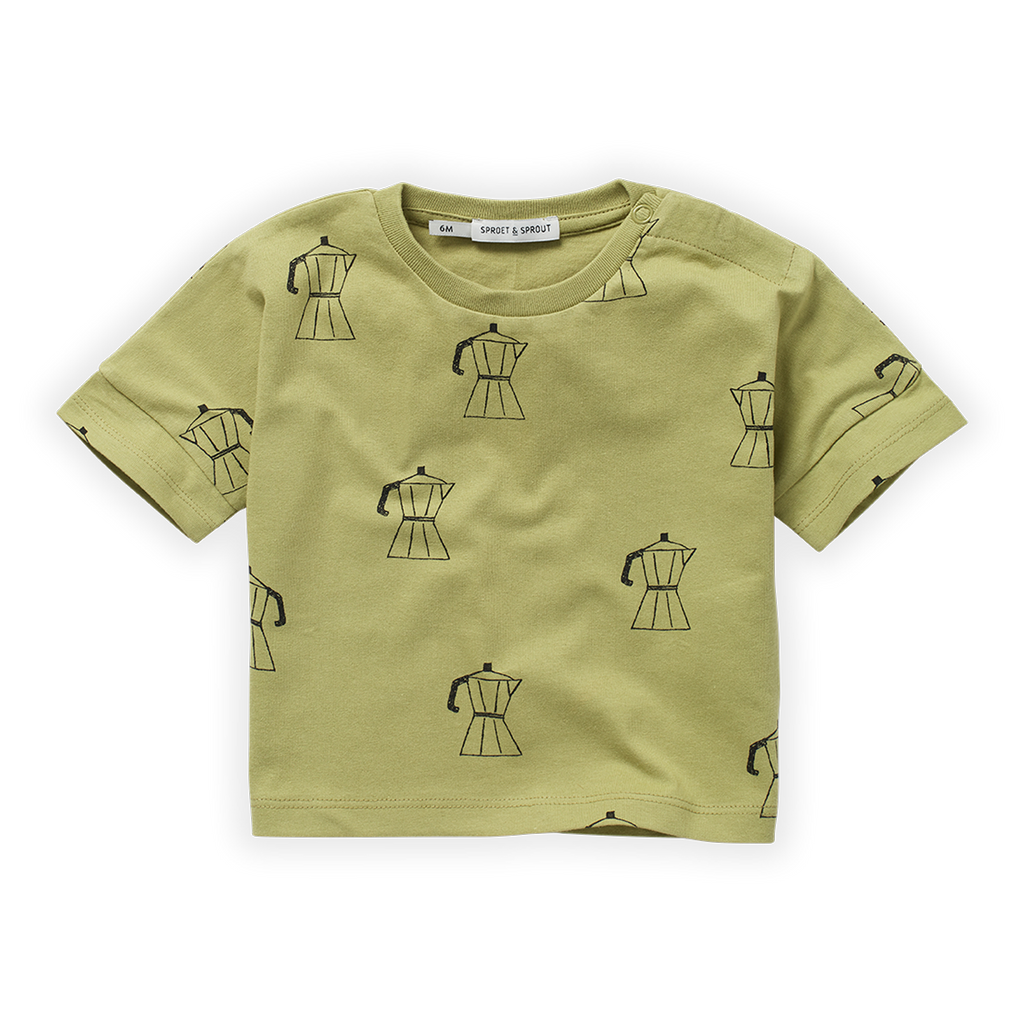 Sproet & Sprout Percolator T-Shirt - Olive Green