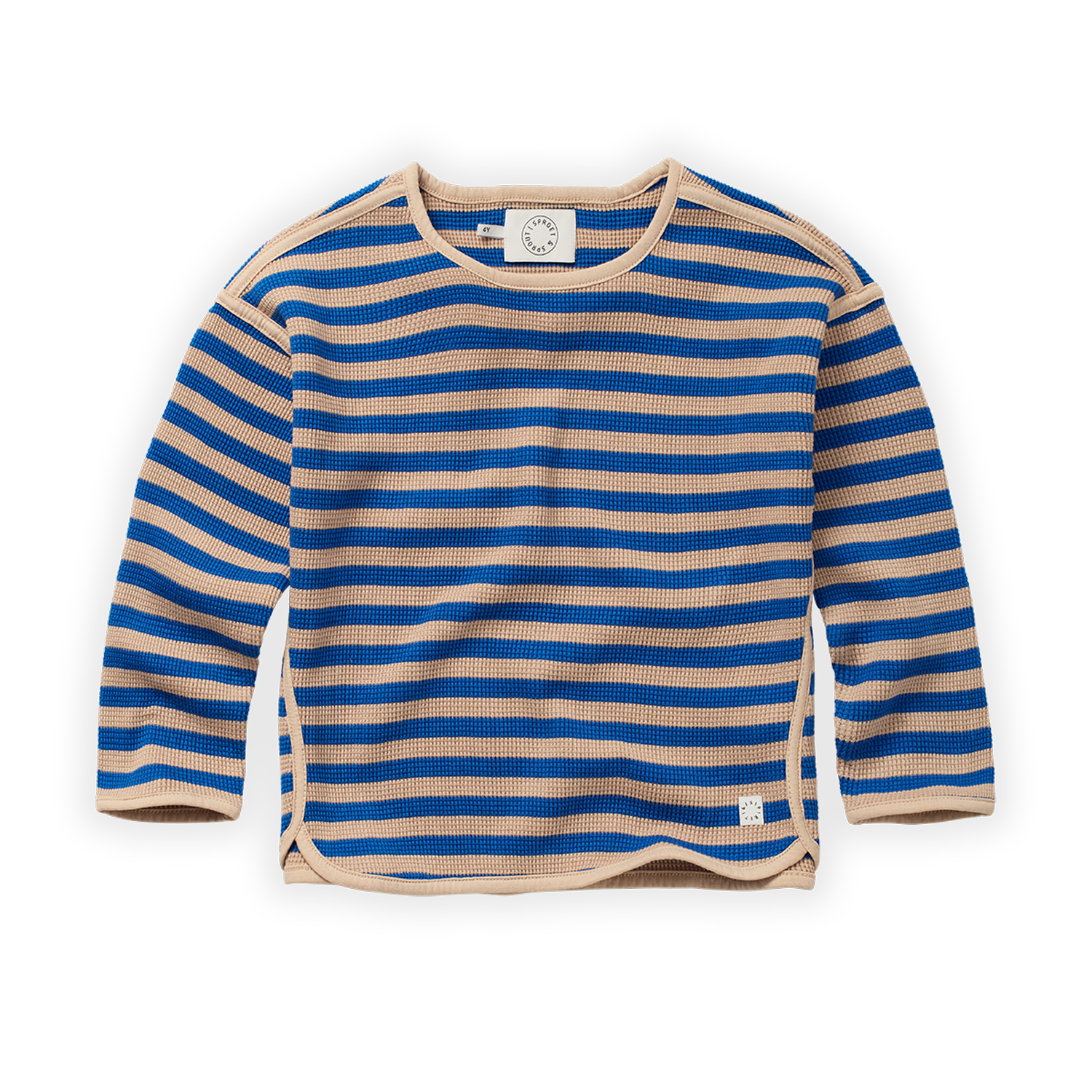 Sproet & Sprout Stripes Sweatshirt - Azzurra Blue