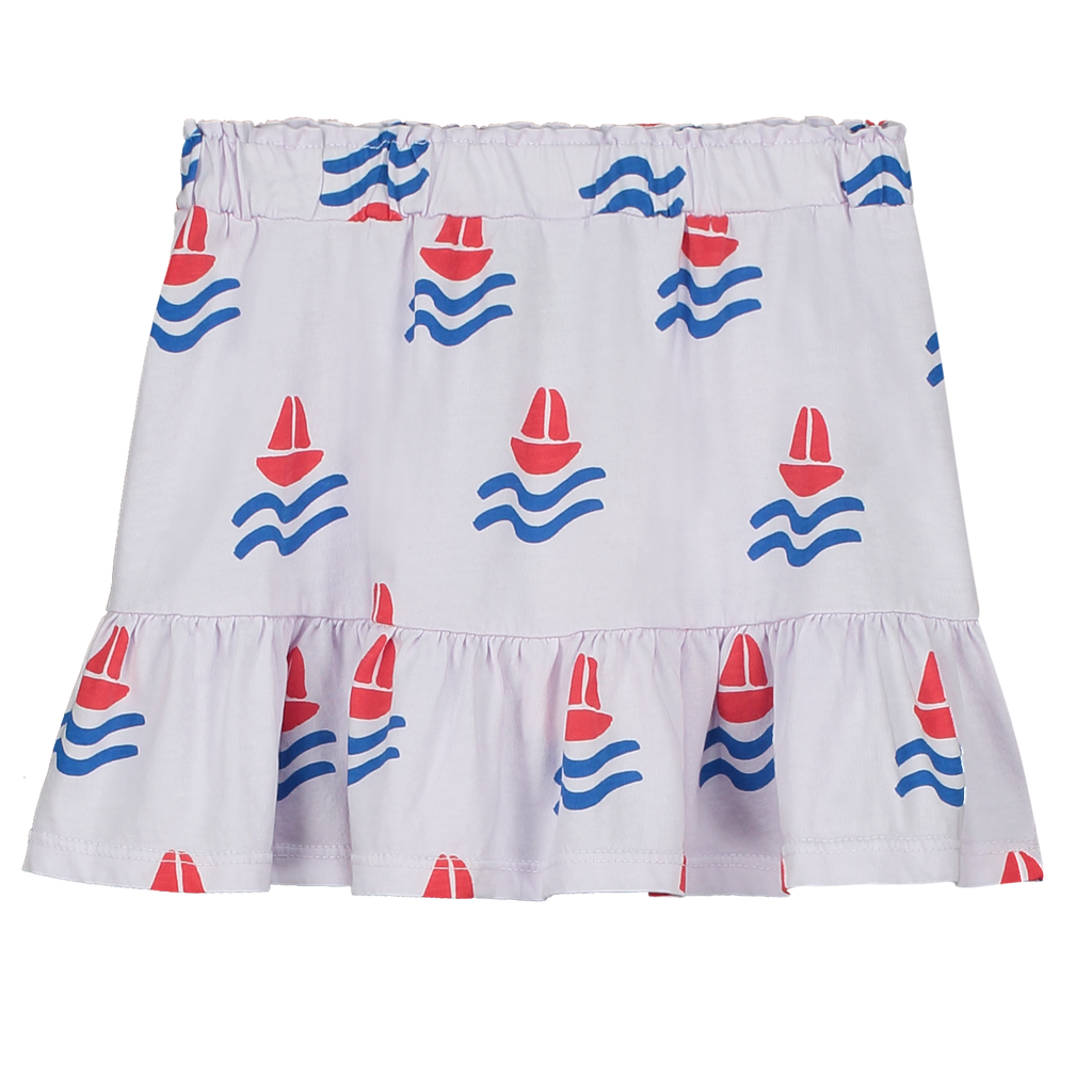 Bonmot Short Jersey Skirt - Mallow
