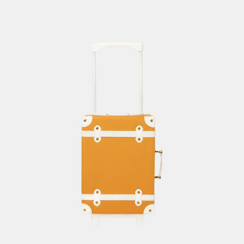 Olli Ella See-Ya Suitcase - Apricot