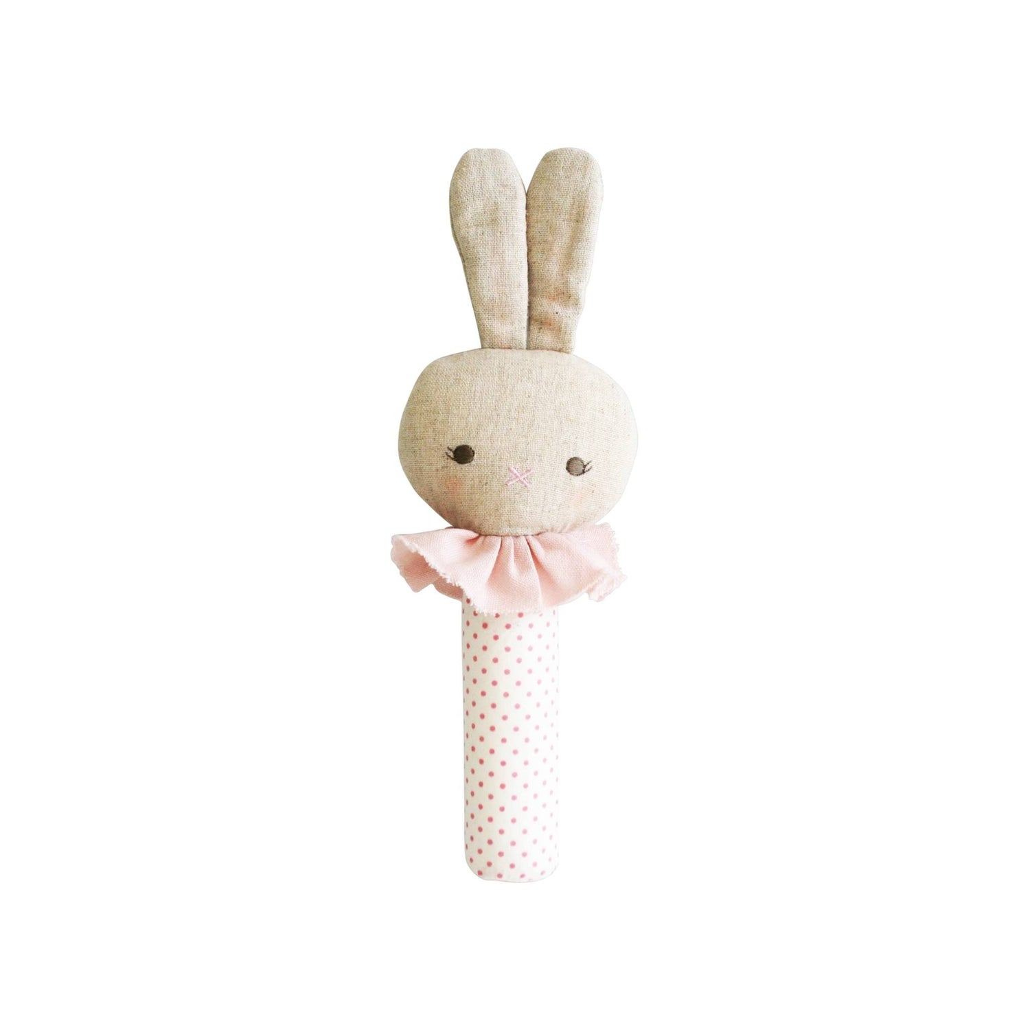 Roberta Bunny Squeaker - Pink