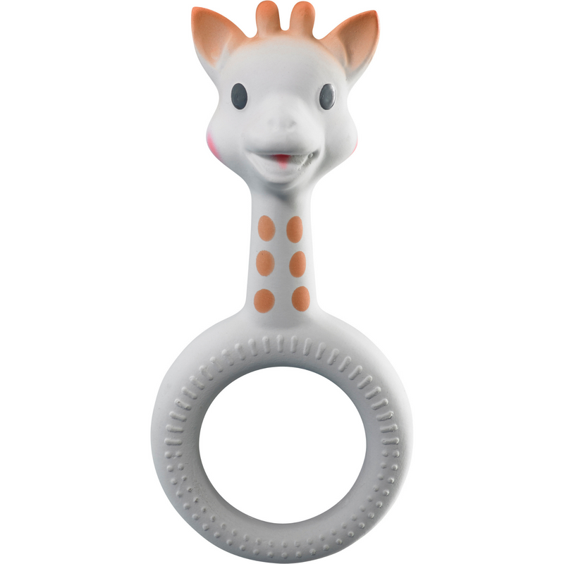 So`Pure Ring Teether - White