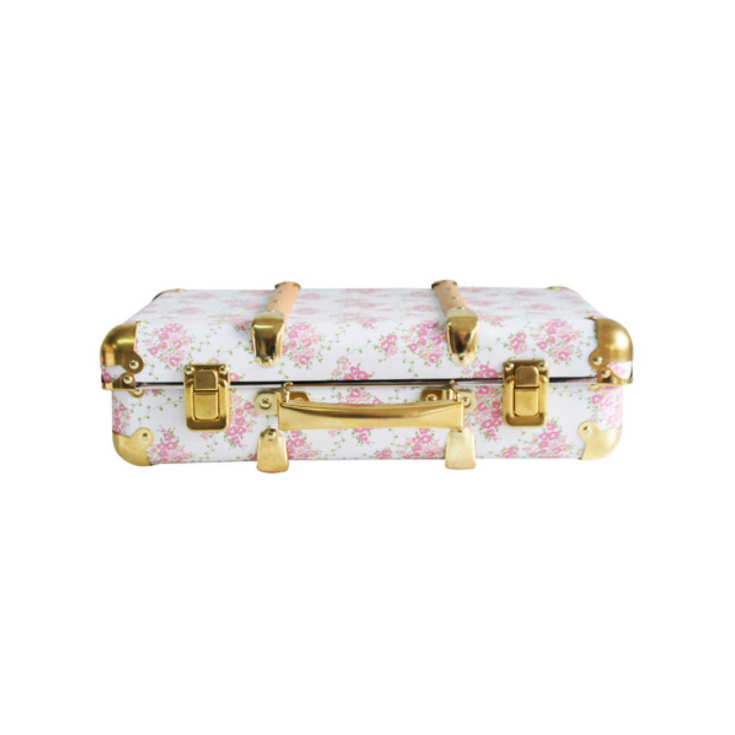 Mini Vintage Case - Floral Wreath White