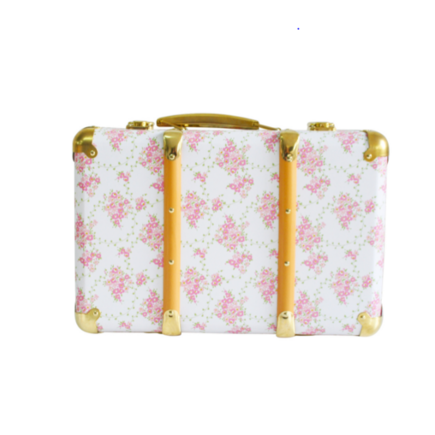 Mini Vintage Case - Floral Wreath White