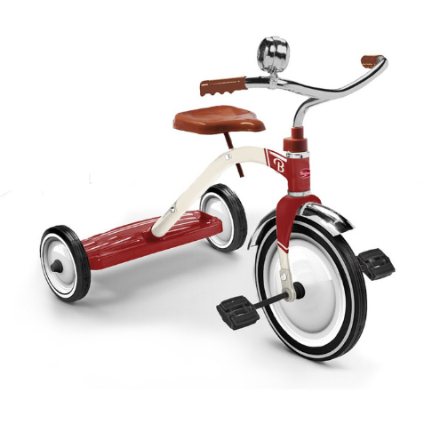 Baghera Ride-On Vintage Trike  - Red