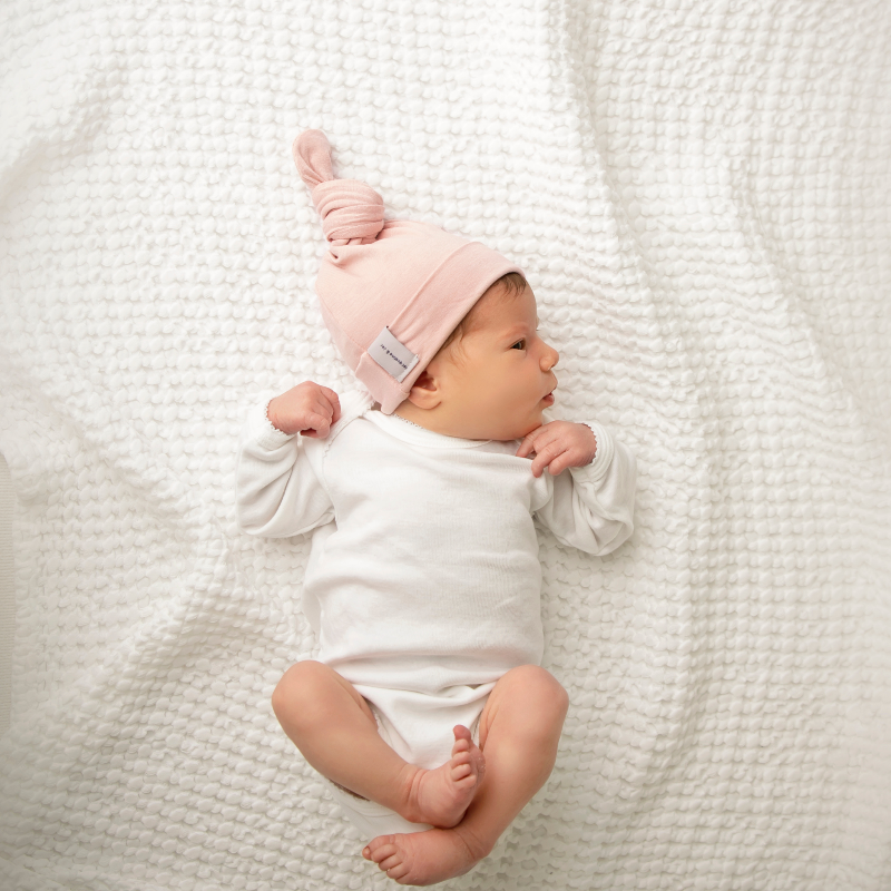Jacqueline & Jac Knot Beanie - Blush