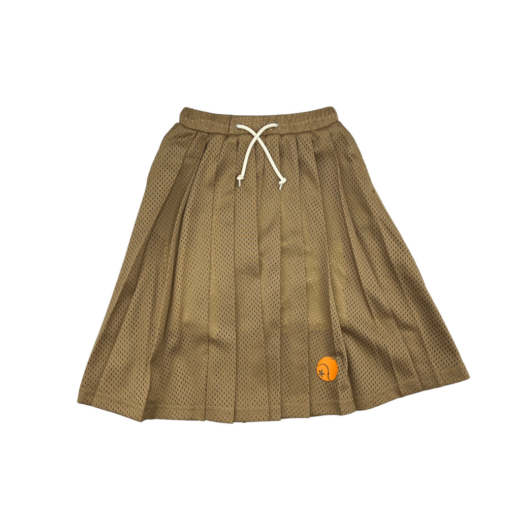 Raquette Mesh Tennis Skirt - Warm Sand