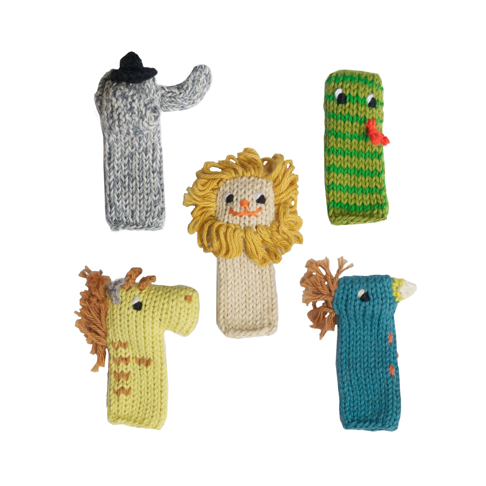 Bla Bla Kid Finger Puppets Jungle - Set 5