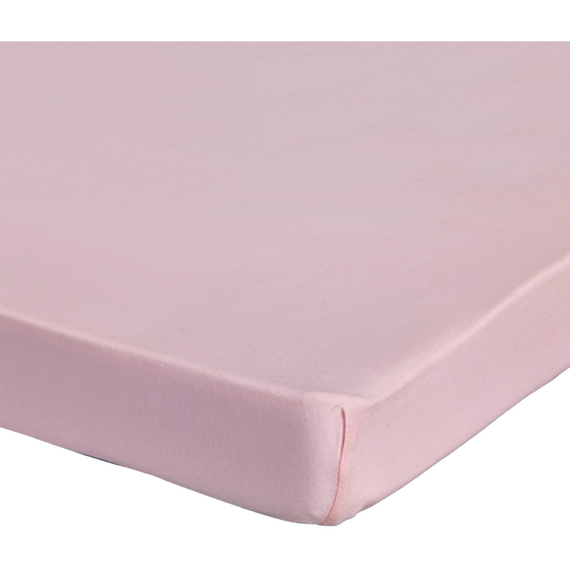 Abstract Dot Print Standard Crib Sheet  - Pink