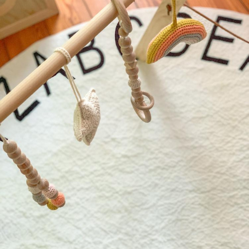 Wooden Baby Gym - Rainbow Dreams