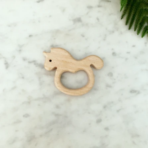 Wooden Teether - Unicorn