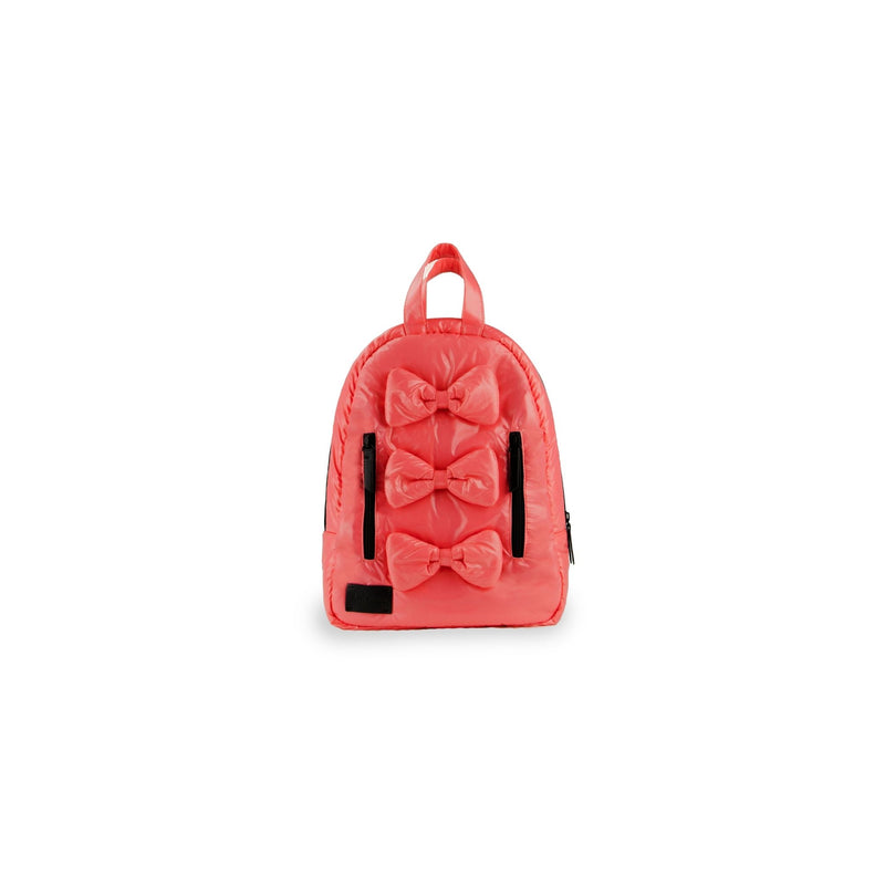 7am Bows Backpack - Coral