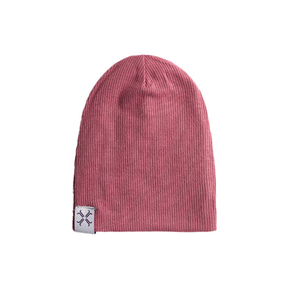 Rib Beanie - Wine