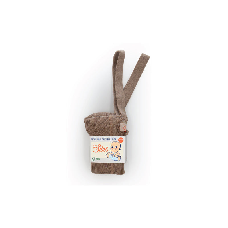 Silly Silas Footless Suspender T - Cacao Blend